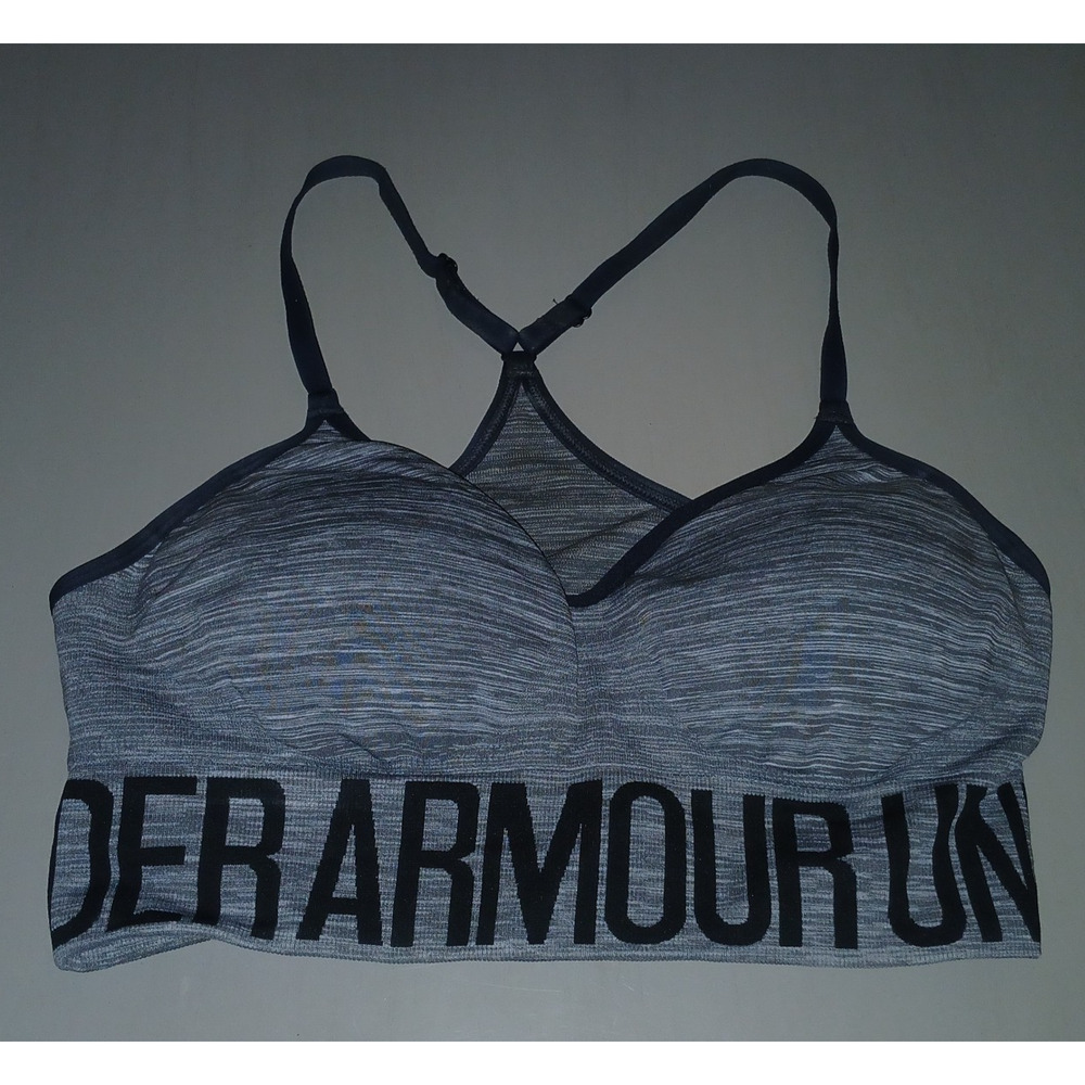 Medium Support Sports Bra UA Crossback /Racerback Sz Jr Lg* Athleisure Sporty